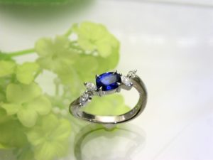 生まれ変わったサファイアリング